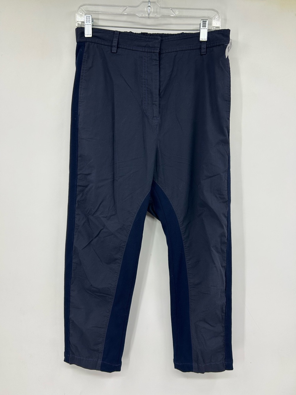 TWP Women’s Pants Navy Blue Cropped Drop Crotch Size Small